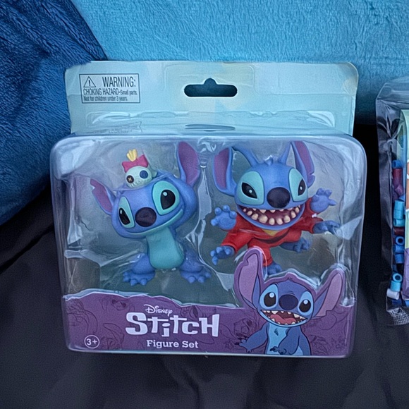 Disney Stitch Backrest pillow bundle- w/ bonus - Picture 2 of 3